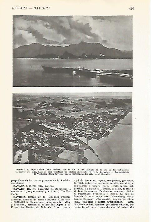 LAMINA VOX 16598: Lago Chiem y Vilshofen, Baviera