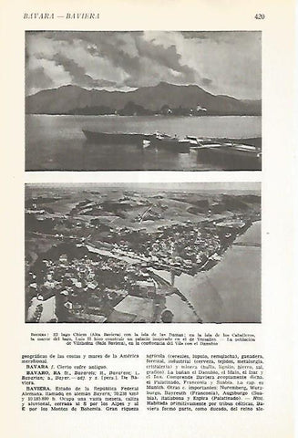 LAMINA VOX 16598: Lago Chiem y Vilshofen, Baviera
