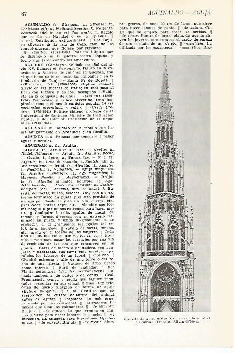 LAMINA VOX 16523: Aguja de la catedral de Beauvais, Francia