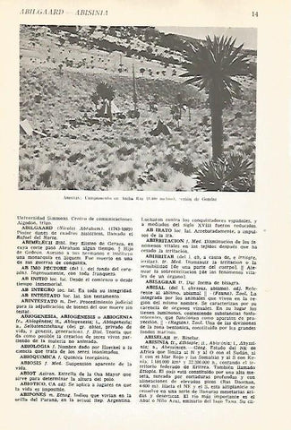 LAMINA VOX 16505: Campamento de Amba Ras, Etiopia