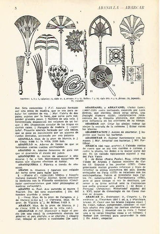 LAMINA VOX 16503: Tipos de abanico