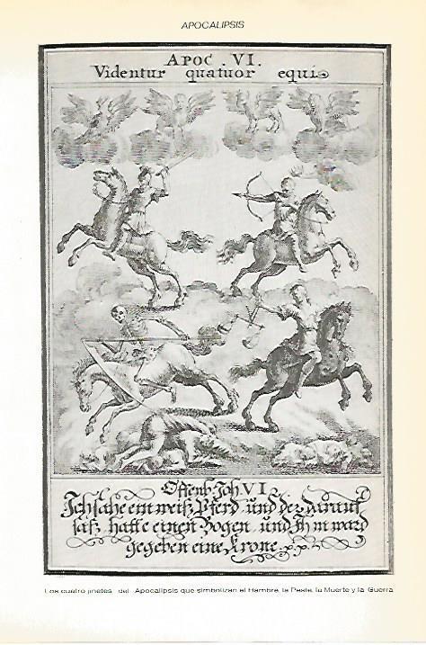 LAMINA VOX 16554: Los cuatro jinetes del Apocalipsis
