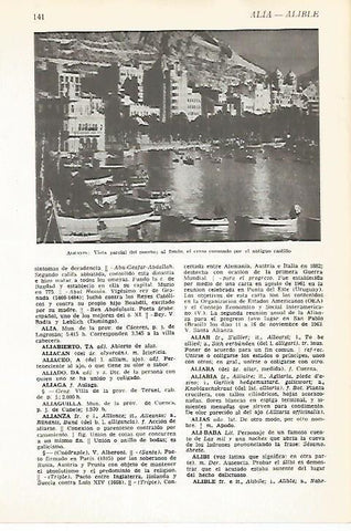 LAMINA VOX 16536: Puerto de Alicante