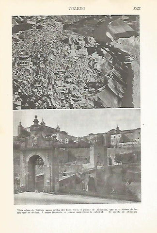 LAMINA VOX 16714: Vistas de Toledo