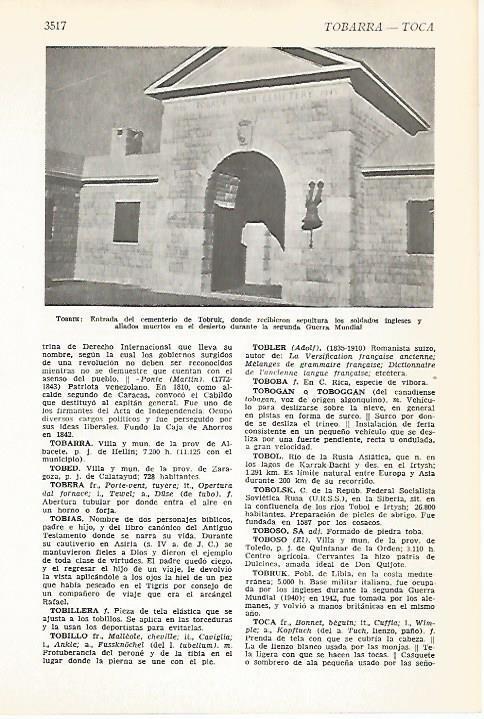 LAMINA VOX 16713: Cementerio de Tobruk, Libia