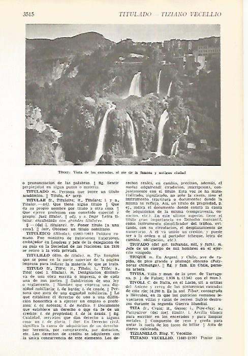 LAMINA VOX 16712: Cascadas en Tivoli