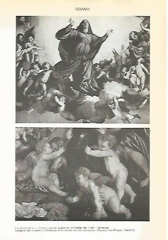 LAMINA VOX 16710: La Asuncion de la Virgen, por Tiziano