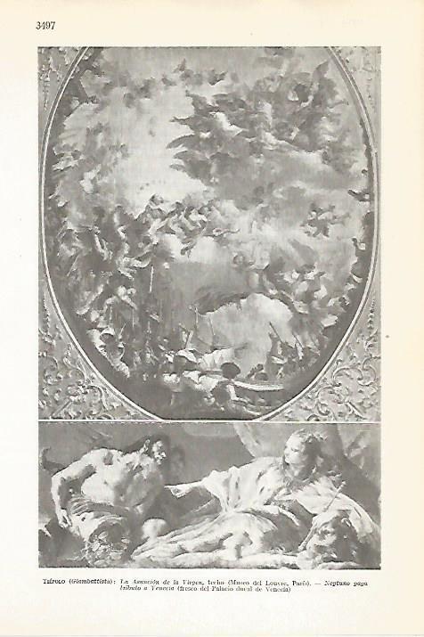 LAMINA VOX 16706: Obras de Tiepolo