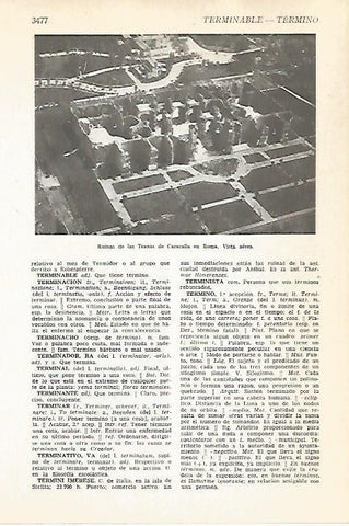 LAMINA VOX 16702: Ruinas de las Termas de Caracalla, Roma