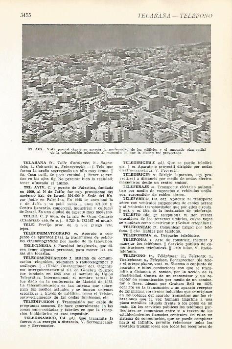 LAMINA VOX 16696: Vista parcial de Tel Aviv, Israel