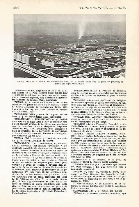 LAMINA VOX 16736: Fabrica Fiat en Turin, Italia