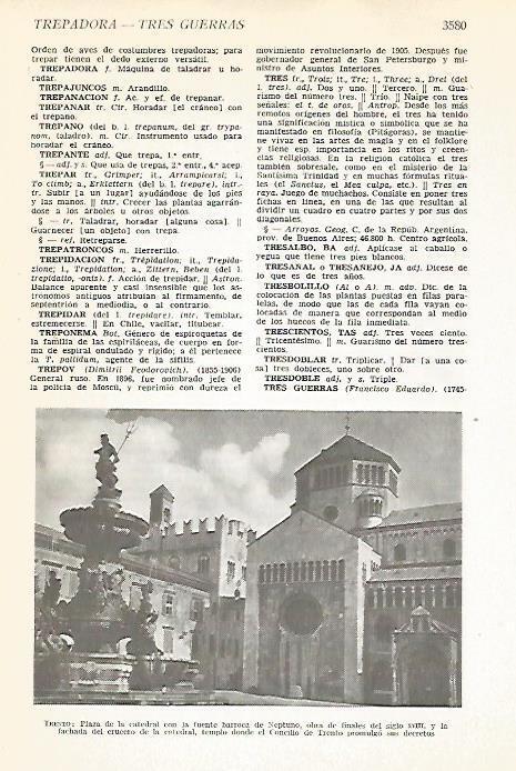 LAMINA VOX 16726: Plaza de la Catedral en Trento, Italia