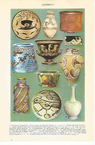 LAMINA VOX 16657: Tipos de ceramica