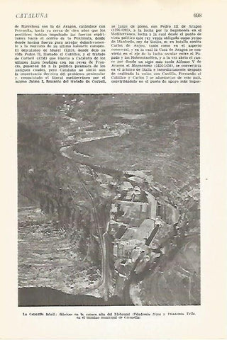 LAMINA VOX 16656: Fabricas en Gironella, Barcelona