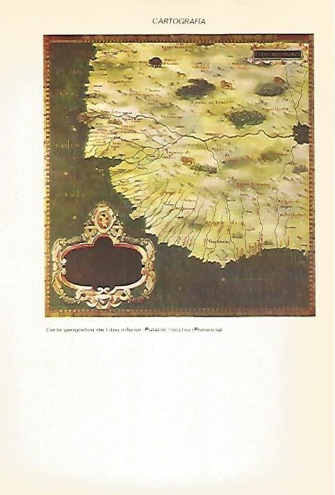 LAMINA VOX 16652: Carta geografica de Libia