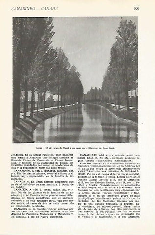 LAMINA VOX 16637: Canal de riego del Urgel en Castellsera