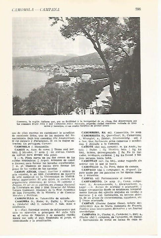 LAMINA VOX 16636: Vista de Campania, Italia