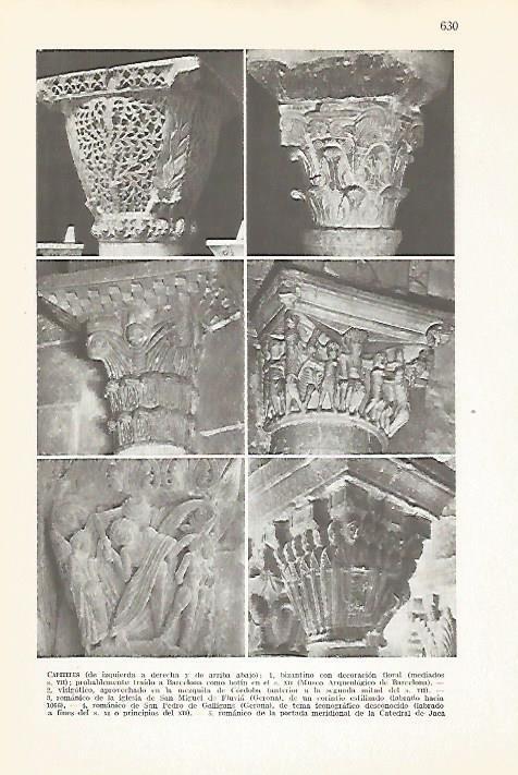 LAMINA VOX 16643: Tipos de capiteles