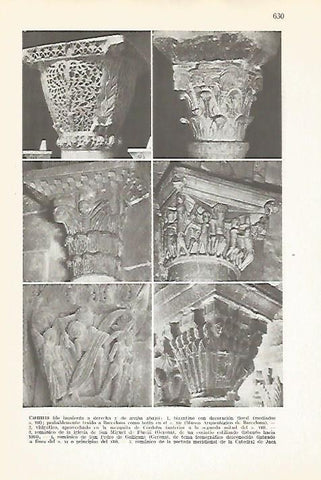 LAMINA VOX 16643: Tipos de capiteles