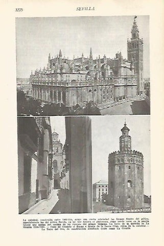 LAMINA VOX 16659: Vistas de Sevilla