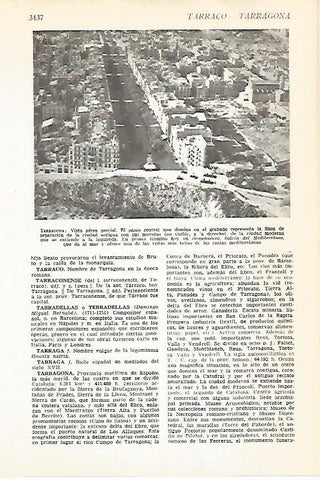 LAMINA VOX 16688: Vista aerea de Tarragona