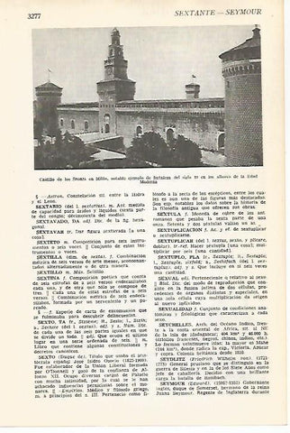 LAMINA VOX 16660: Castillo de los Sforza en Milan