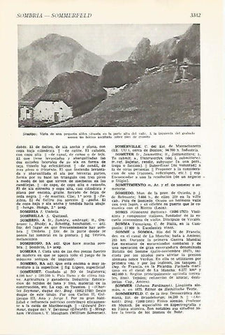 LAMINA VOX 16673: Aldea del valle de Somiedo
