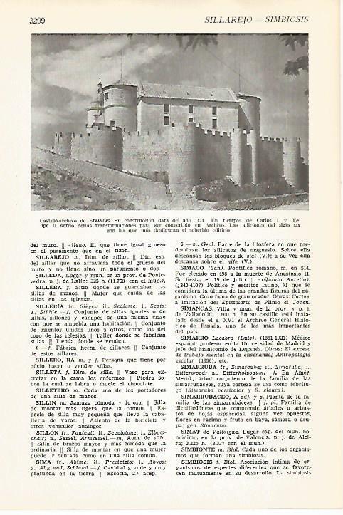 LAMINA VOX 16664: Castillo de Simancas