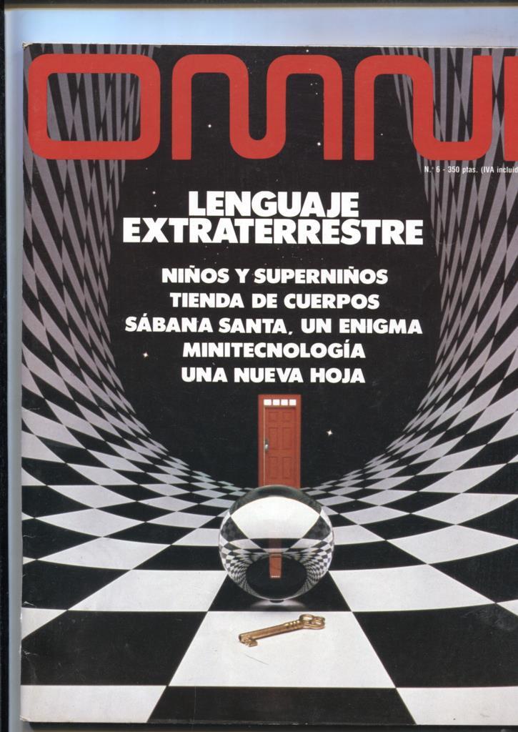 Omni numero 06: Entrevista con Thomas T.Noguchi, Los enigmas de la sabana santa