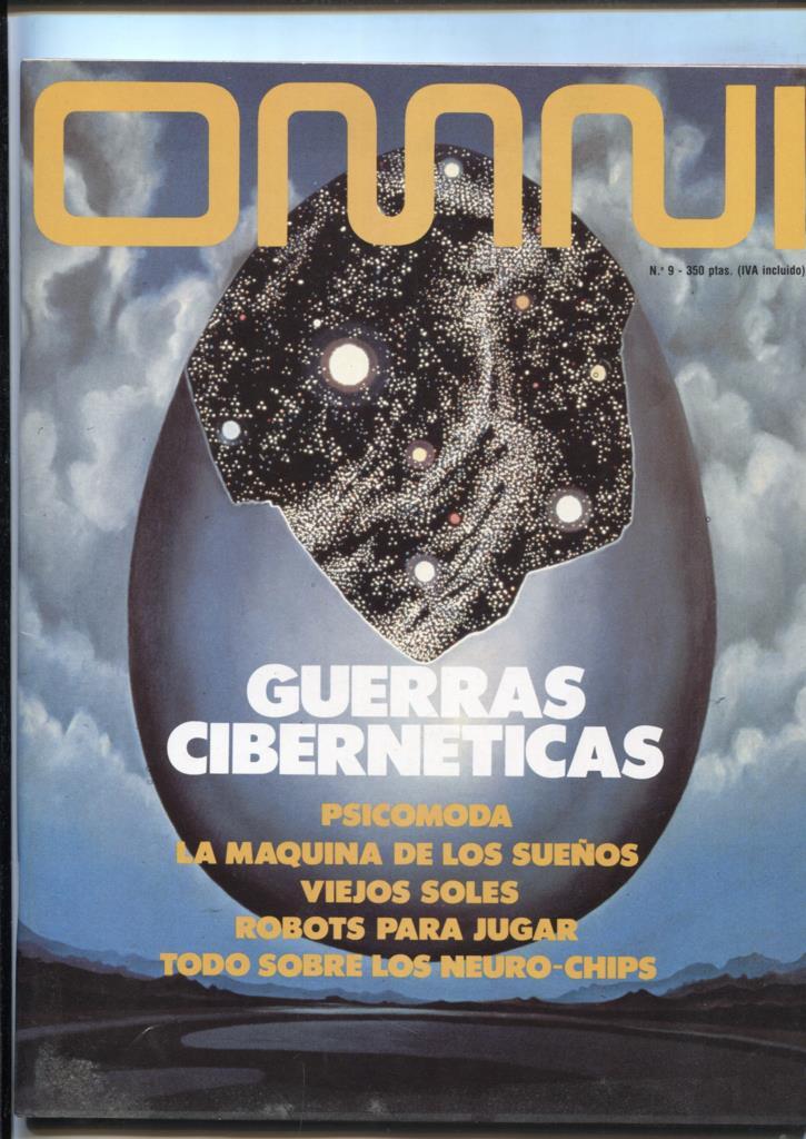 Omni numero 09: Entrevista con Bradford Smith, Robots para jugar, Psicomoda