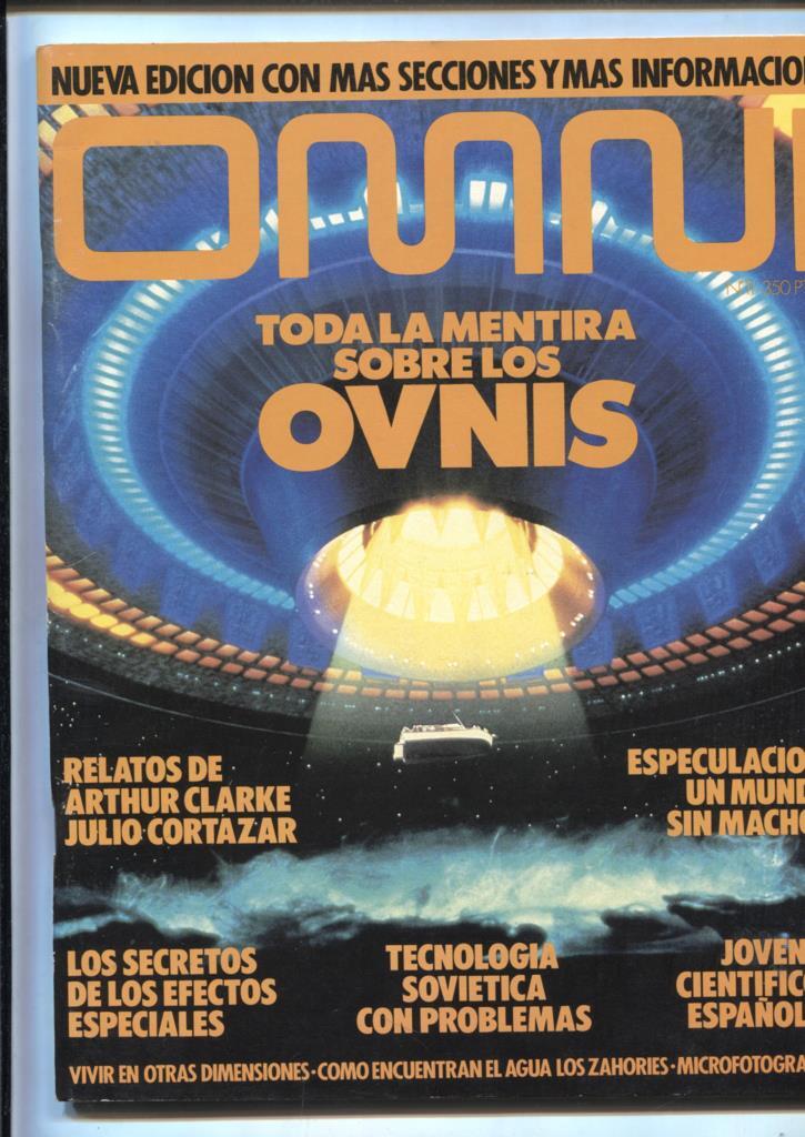 Omni numero 11: entrevista con J.Allen Hynek, Brujos del agua, Vida extraterrestre