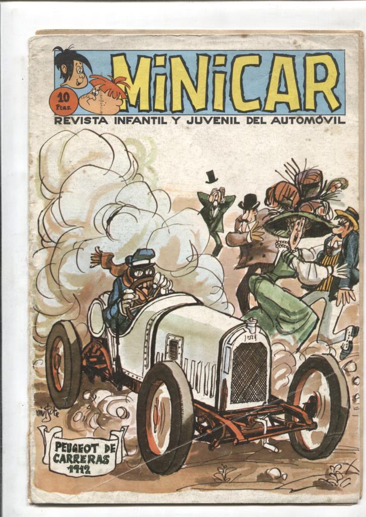 Minicar revista infantil y juvenil del automovil