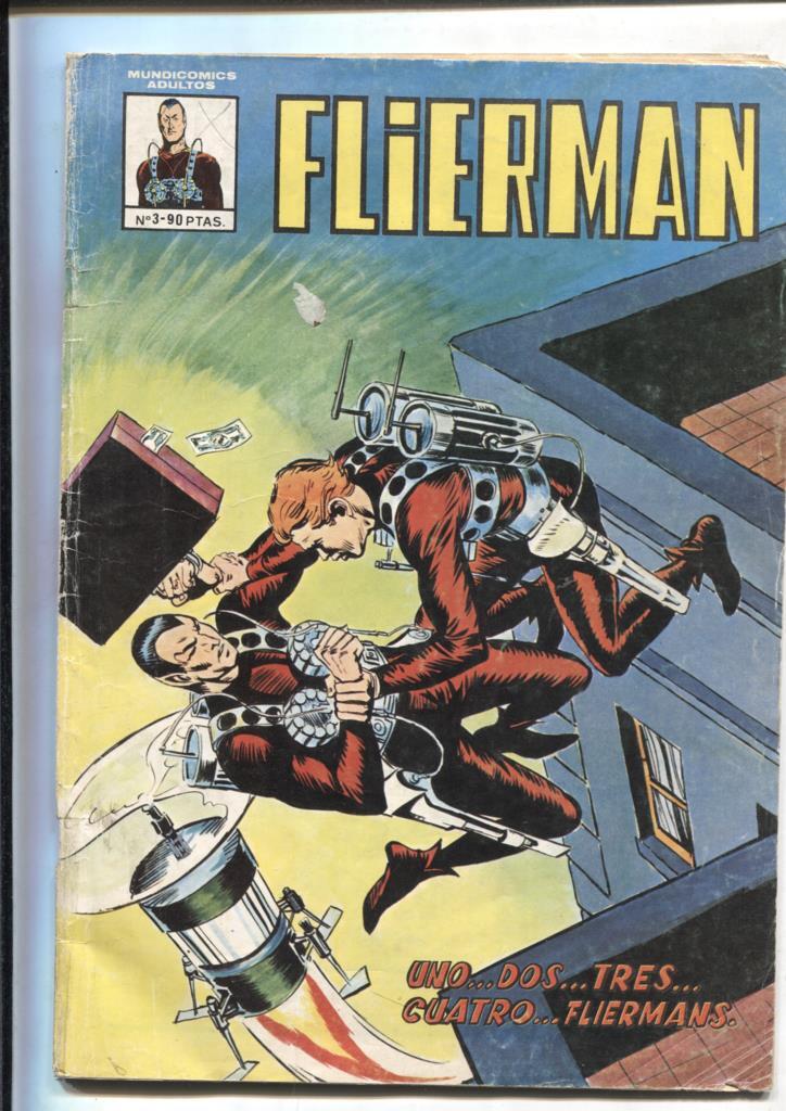 Mundicomic: Flierman numero 3: Uno...dos...tres....cuatro....Flierman