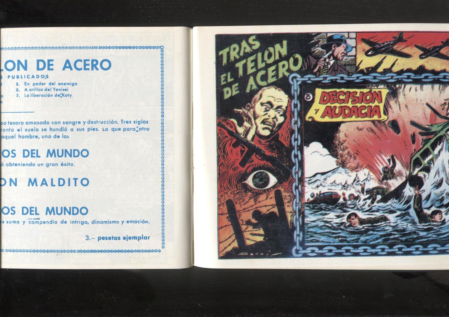 Facsimil: Tras el telon de Acero (dibujos de Darnis)
