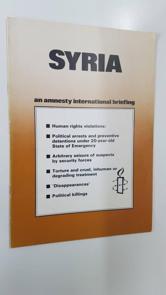 Aip: Syria, an amnesty international briefing - Human rights violations in Syria