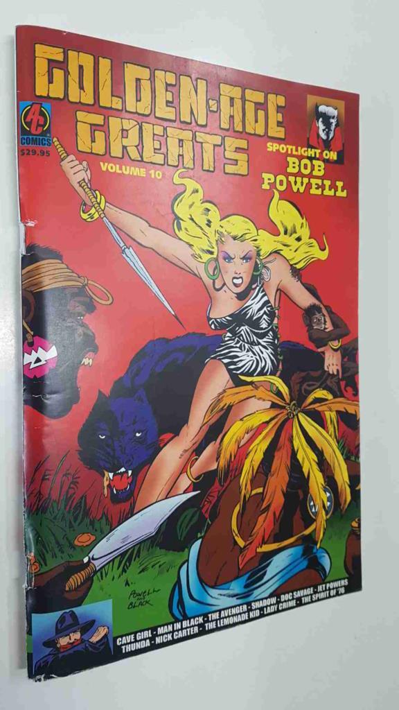 AC Comics: Golden-Age Greats Spotlight vol 10 by Bob Powell. 23 full story reprints