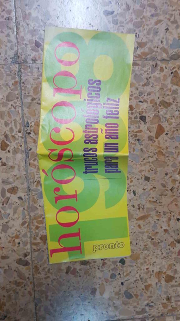 Horoscopo: Trucos astrologicos para un año feliz (1998). Proviene de la revista Pronto
