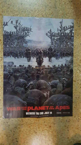Poster desplegable doble: Pretty Little Liars (Pequeñas Mentirosas) y War of the Planet of the Apes. Proviene de la revista Accion 1707