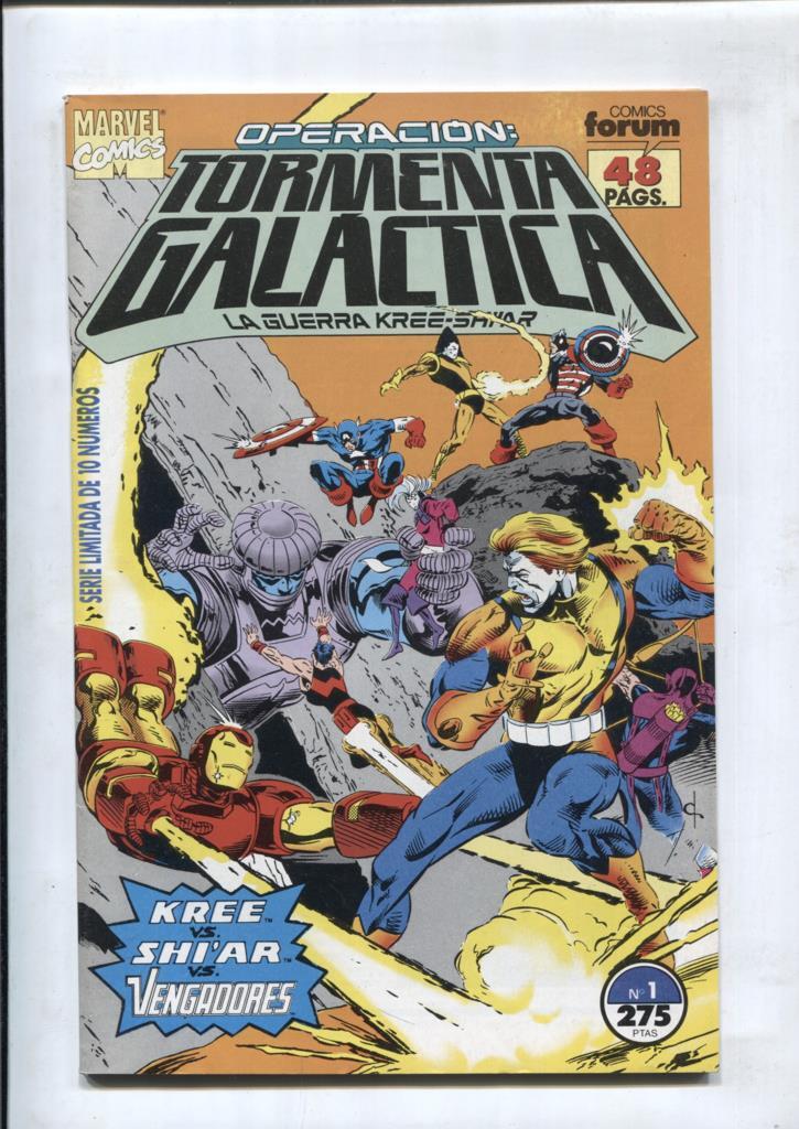 Planeta: Tormenta Galactica numero 01: La guerra Kree-Shi'ar