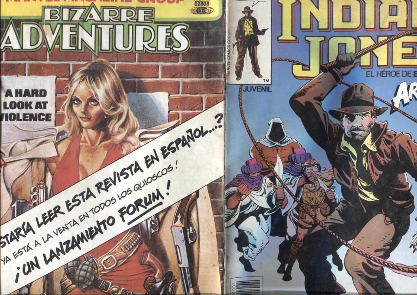Indiana Jones volumen 1 numero 01 (numerado 1 en interior)