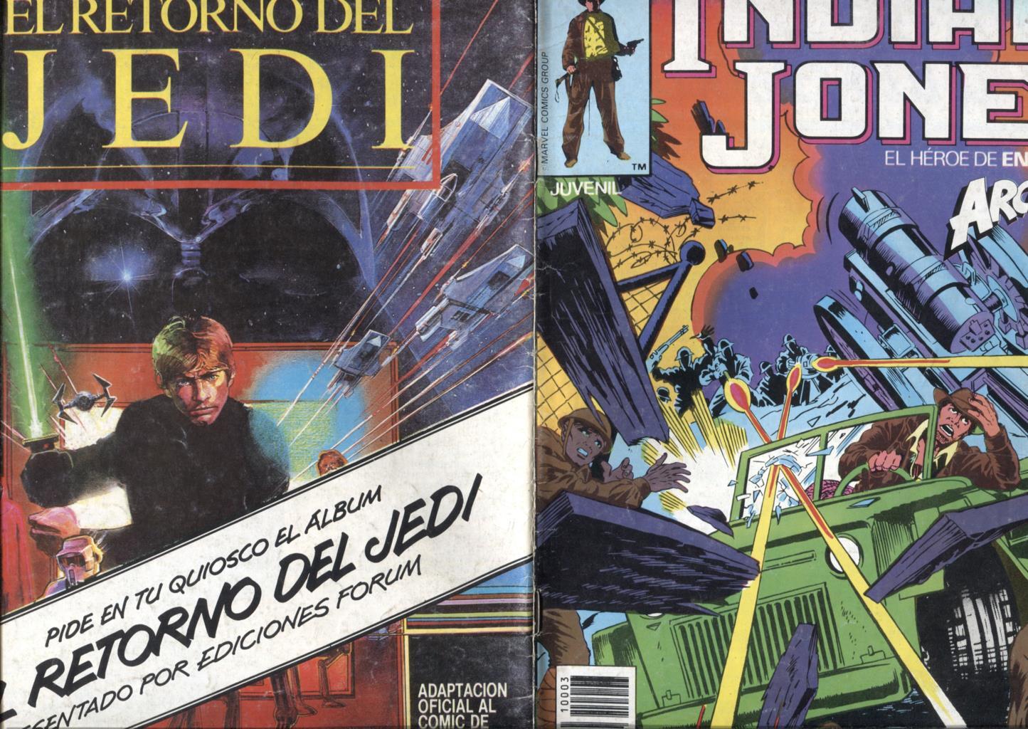 Indiana Jones volumen 1 numero 03: La cuna del diablo (numerado 1 en interior)
