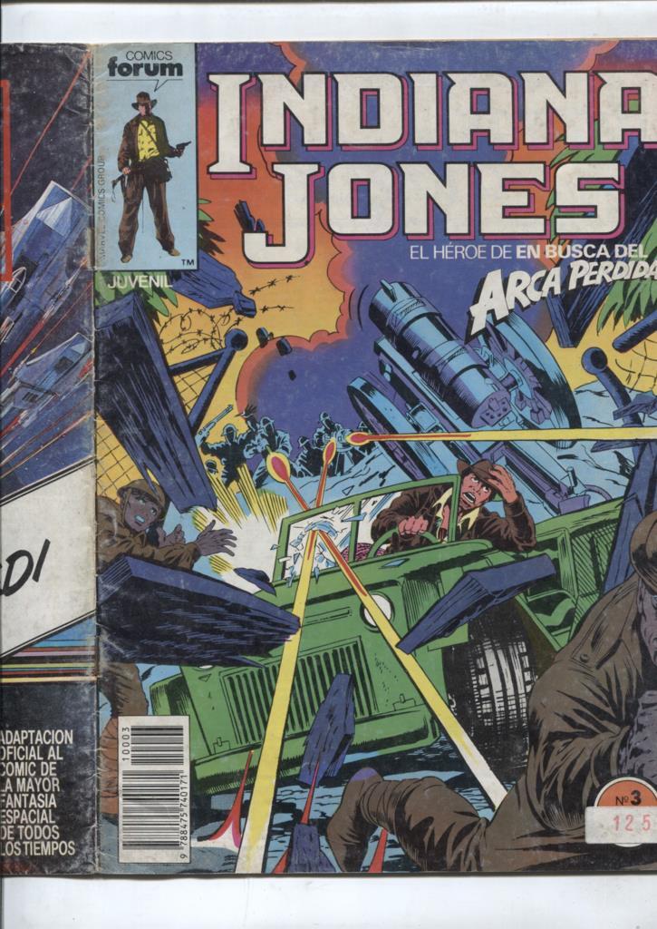 Indiana Jones volumen 1 numero 03: La cuna del diablo (numerado 2 en interior)