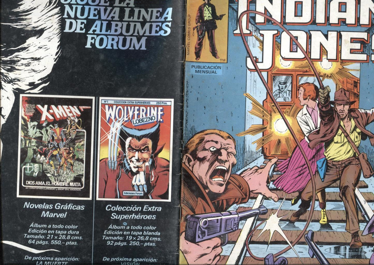 Indiana Jones volumen 1 numero 04: Portico al infierno (numerado 1 en interior)