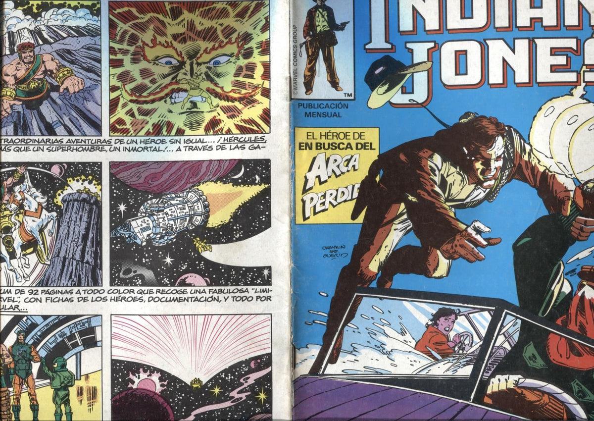 Indiana Jones volumen 1 numero 06: Club pesadilla (numerado 1 en interior)