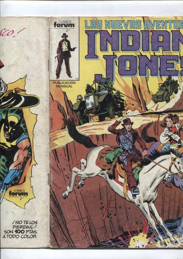 Indiana Jones volumen 1 numero 17: En busca de Abner (numerado 2 en interior)