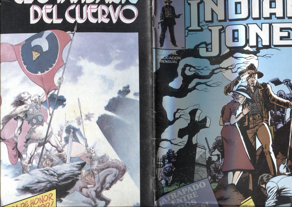 Indiana Jones volumen 1 numero 25: Fuego cruzado (numerado 1 en interior)