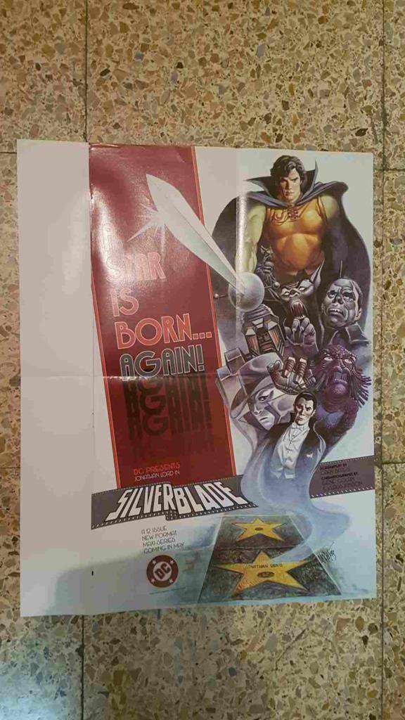 Poster desplegable: A Star is born... again - Jonathan Lord in Silverblade. DC