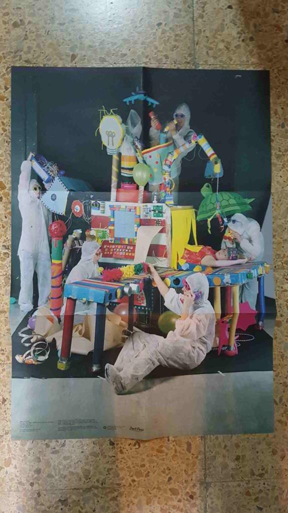 Poster desplegable a doble cara: Franklin Marshall - San Clemente, California - Magic Machine . Dont Panic