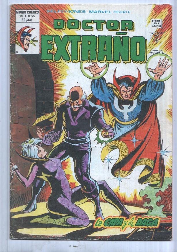 Mundi Comics: Doctor Extraño num 55 vol 1. Selecciones Marvel - La capa y la daga