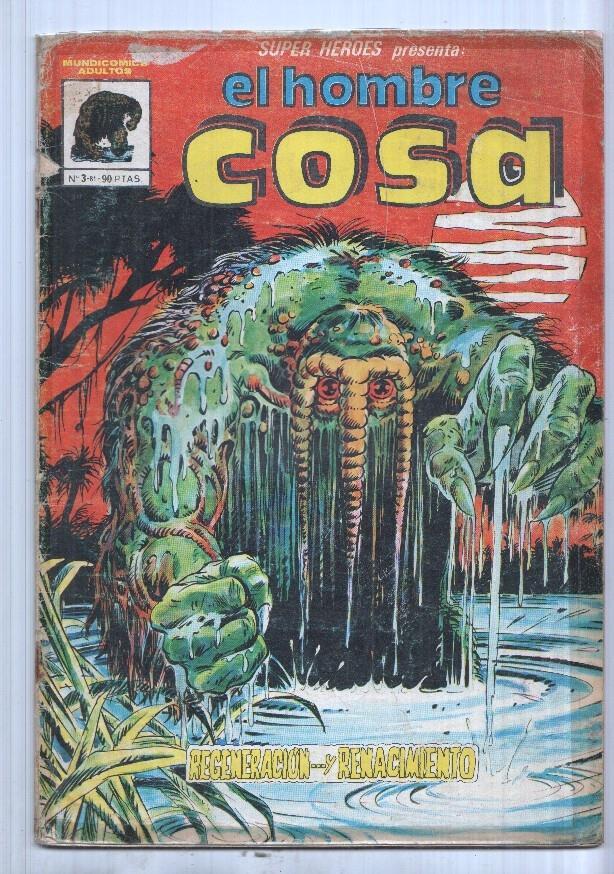 Mundi Comic: El hombre cosas num 3, 81 - Regeneracion .... y renacimiento